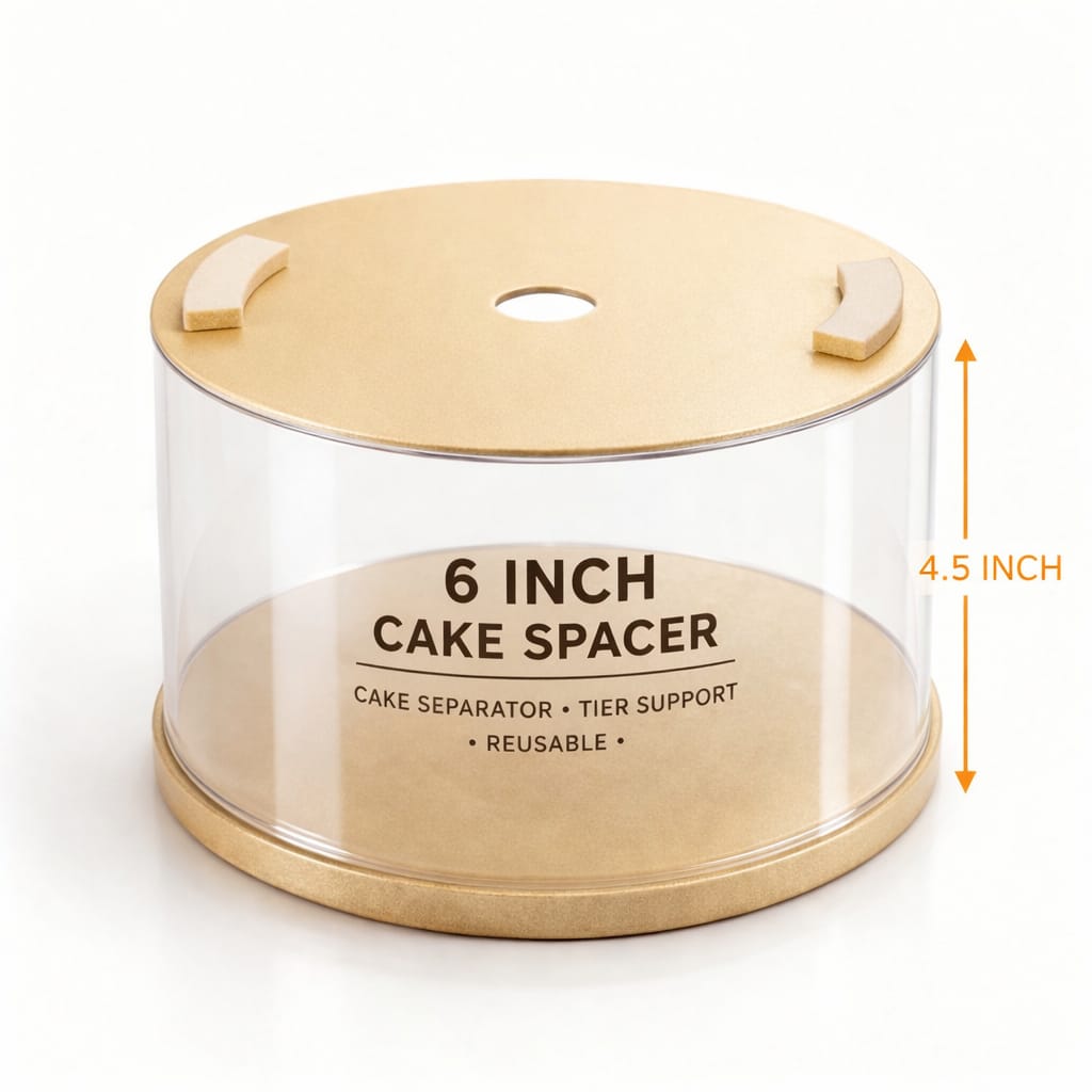 Acrylic Round spacer 6"